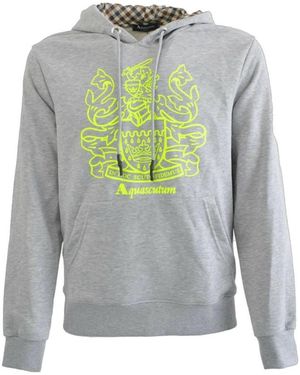Aquascutum Hoodies - Gray