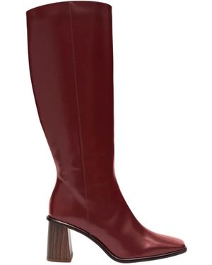 Alohas Heeled Boots - Rosso