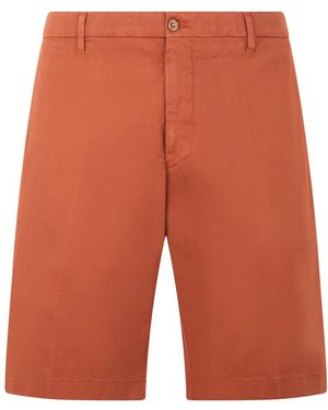 Fedeli Casual Shorts - Orange