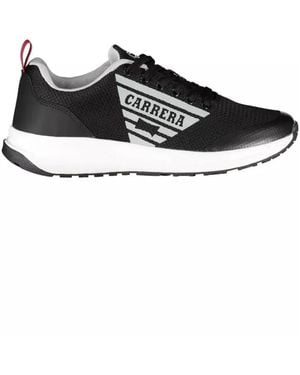 Carrera Schwarzer Velocity Sneaker Mit Logo-Detail