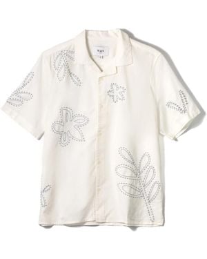 Wax London Short Sleeve Shirts - White