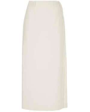 Malo Maxi Skirts - Bianco