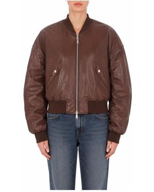 Dondup Bomber Jackets - Marron