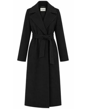 Marella Belted Coats - Noir