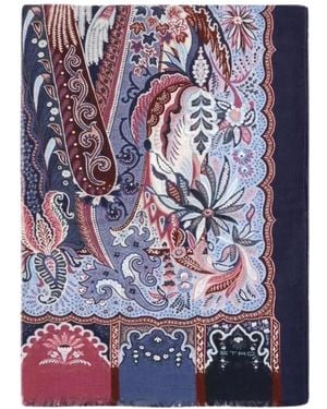 Etro Silky Scarves - Violet