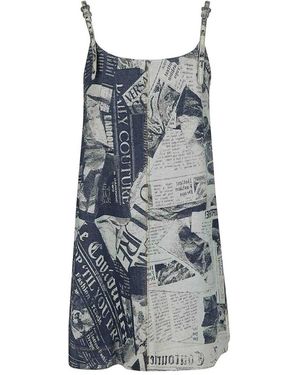 Versace Jeans Couture Mini buckle dr kleid - Grau