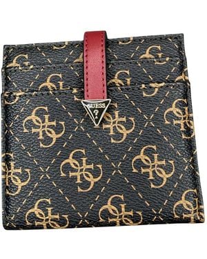 Guess Laurel Slg Tab Card Case - Metallic