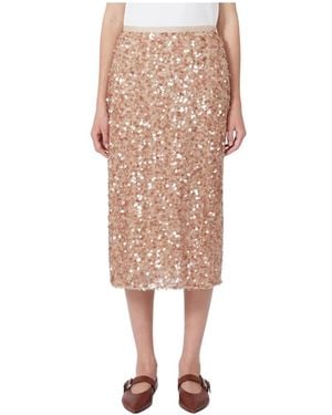 Weekend by Maxmara Rokken ,Wkdocchio Midi Rok - Roze