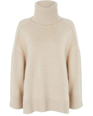 Kujten Truien & Vesten ,Turtleneck - Naturel