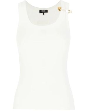 Versace Stylisches Top Für Einen Trendigen Look - Weiß