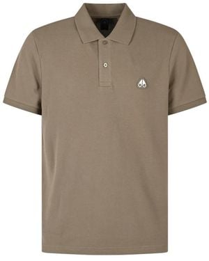 Moose Knuckles Polo Shirts - Neutro