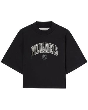 Palm Angels T-Shirts - Black