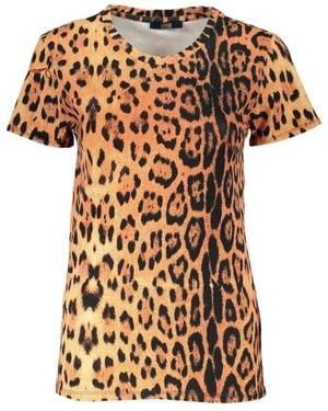 Roberto Cavalli T-Shirts - Brown