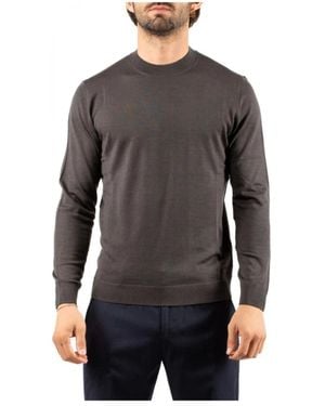 Emporio Armani Round-Neck Knitwear - Grigio