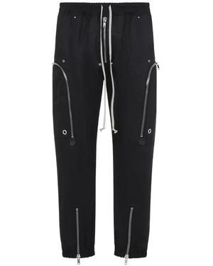 Rick Owens Bauhaus Cargo Trousers - Black