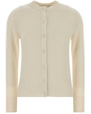 Carven Truien & Vesten ,Wit ,Kasjmier Kn 410-Twinset Jumper - Naturel