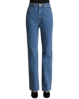 KHAITE Straight Jeans - Azul