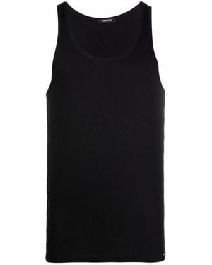 Tom Ford Sleeveless Tops - Black