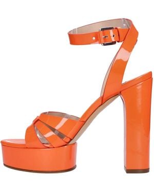 Casadei High Heel Sandals - Orange