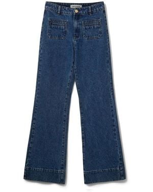 Sofie Schnoor Wide Jeans - Blue