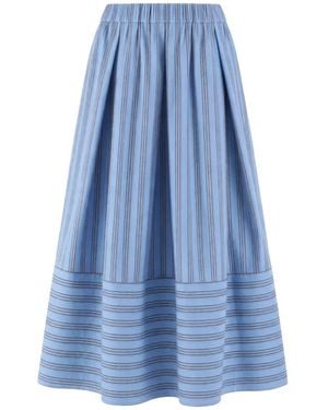 Antonelli Midi Skirts - Azul