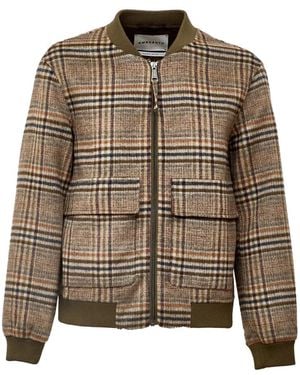 Amaranto Bomber Jackets - Marrone