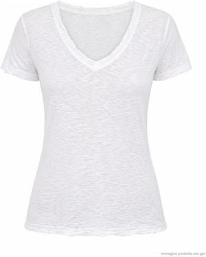 James Perse T-Shirts - Blanco