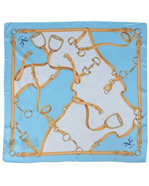 19V69 Italia by Versace Scarves - Blue
