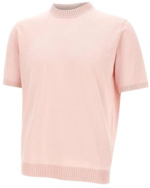 FILIPPO DE LAURENTIIS Round-Neck Knitwear - Pink