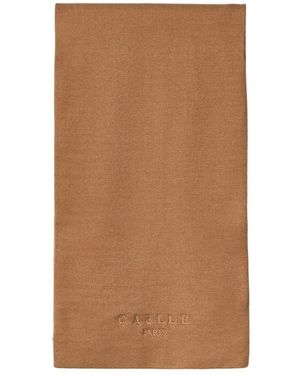 Gaelle Paris Winter Scarves - Brown