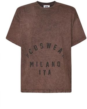 Gcds T-Shirts - Brown