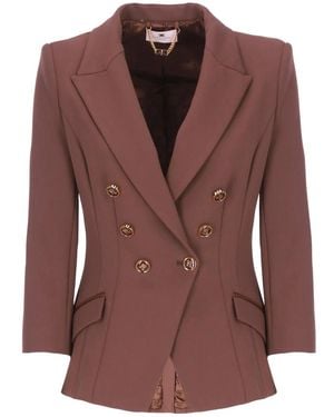 Elisabetta Franchi Blazers - Marrone