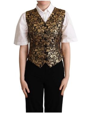 Dolce & Gabbana Waistcoats - Black