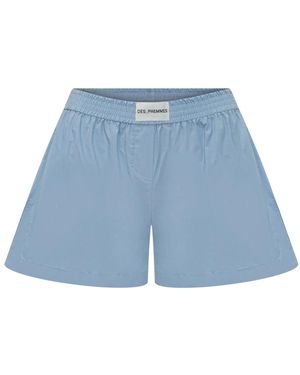 Des Phemmes Korte Broeken ,Blauw ,Katoen Cotton Boxer Shorts