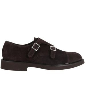 Doucal's Schuh Mit Doppelter Schnalle Und Kappe - Schwarz