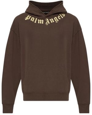 Palm Angels Hoodies - Marrón