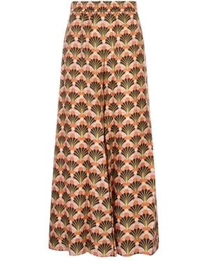 La DoubleJ Wide Trousers - Natural