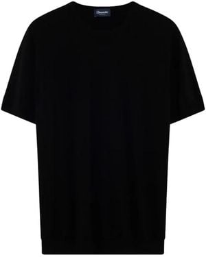 Drumohr T-Shirts - Black