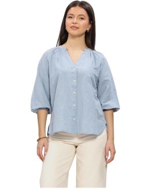 SELECTED Overhemden ,Blauw ,Linnen Cleo-Alberta Linnenmix Shirt