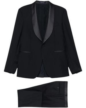 Tagliatore Kostuums ,Blauw ,Single Breasted Suits - Zwart