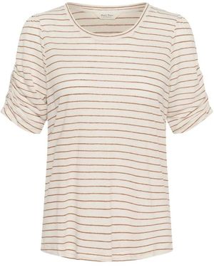 Part Two Tops ,Veelkleurig ,Brizette Pw T-Shirt - Naturel