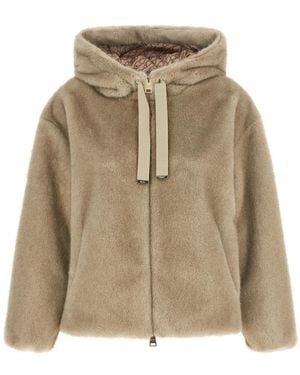 Herno Faux Fur & Shearling Jackets - Neutro