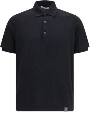 Premiata Tops ,Zwart ,Katoen Pmg 12 Poloshirt
