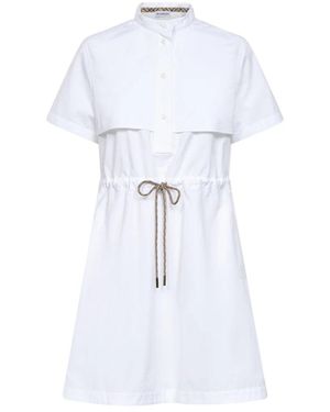Burberry Shirt Dresses - Blu