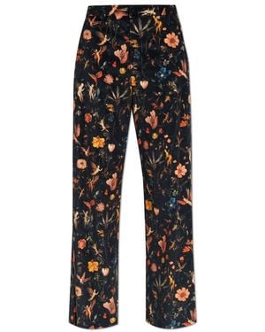R13 Straight Pants - Black