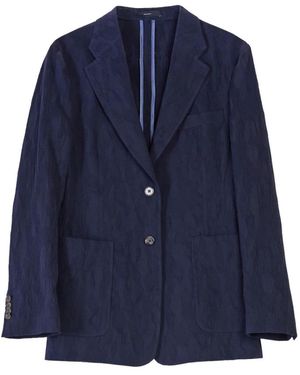 Paul Smith Jassen ,Blauw ,Katoen Giacca Sfoderata