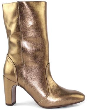 Chie Mihara Schoenen ,Geel ,Elegante Haklaarzen - Bruin