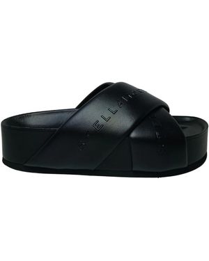 Stella McCartney Sandali Pelle - Zwart