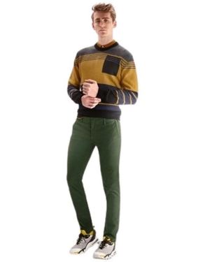 Meyer Skinny Pants - Green