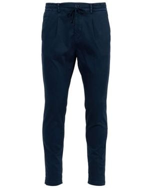 Cruna Slim-Fit Trousers - Blauw